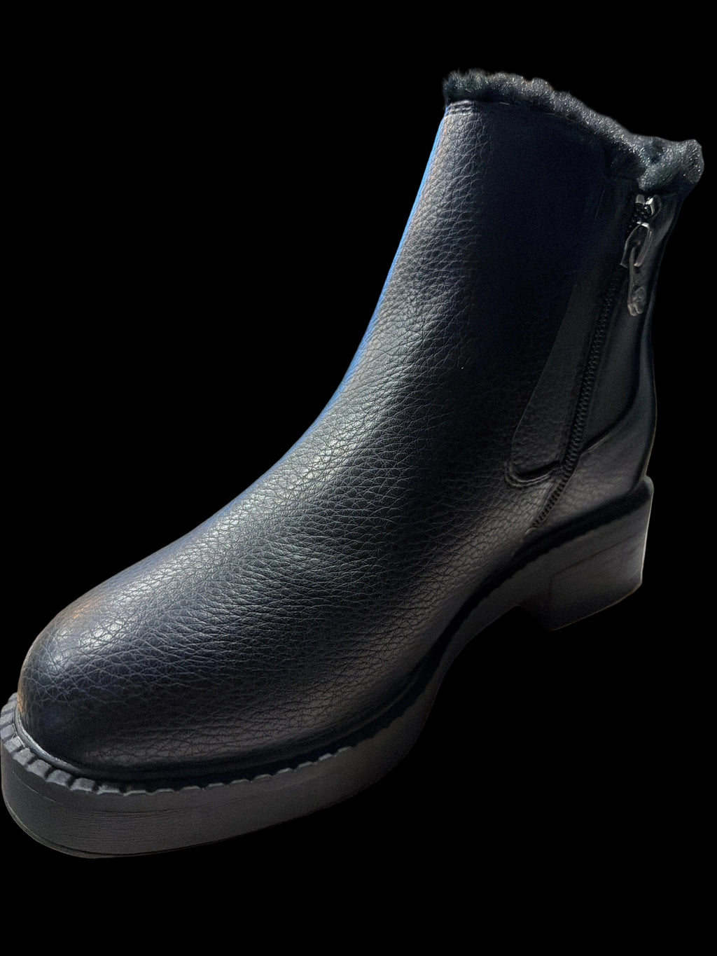 Matisse Women’s Black Pebbled Chelsea Ankle Boots