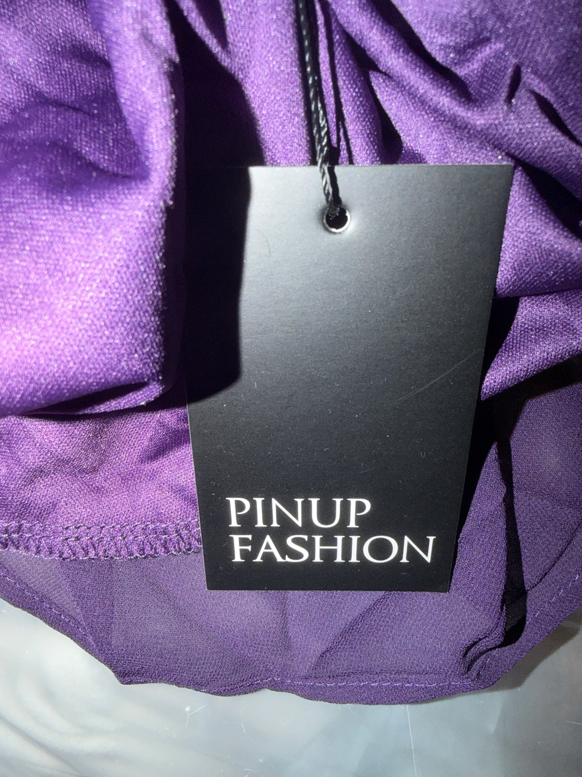 Women’s Plum Purple Flutter-Sleeve Maxi Dress