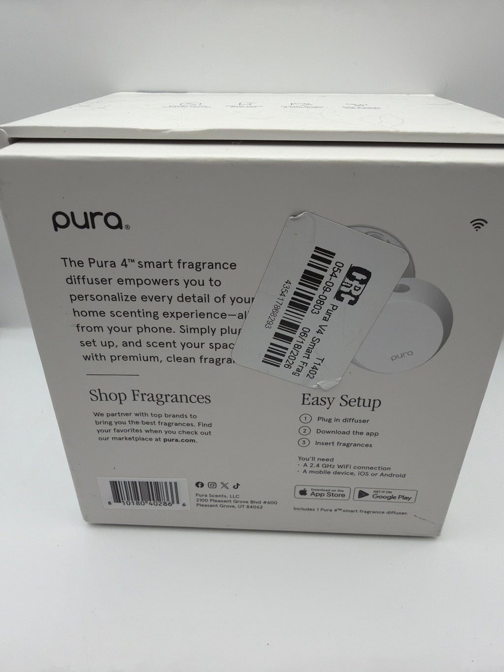 PURA SMART FRAGRANCE DIFFUSER
