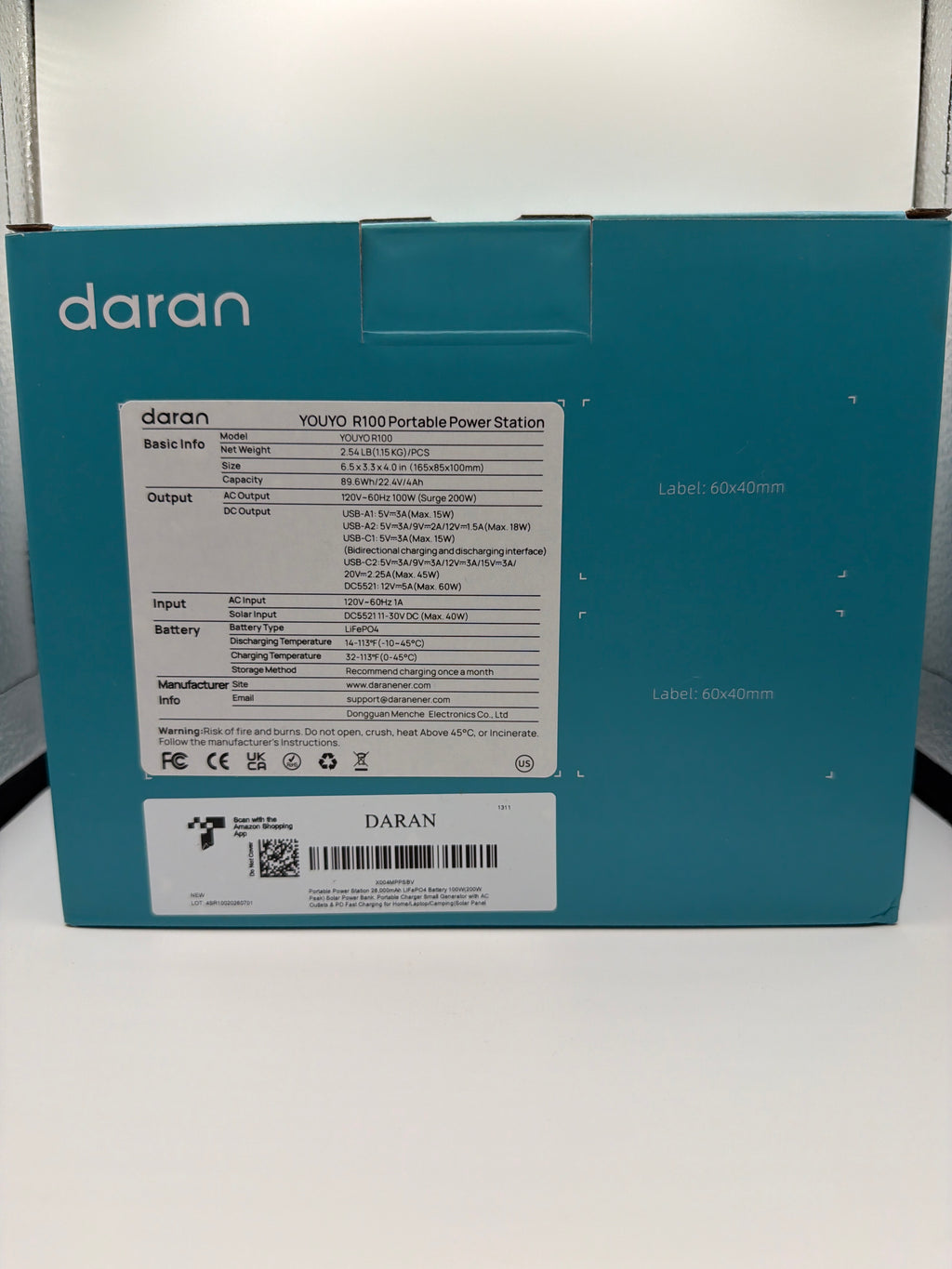 DARAN PORTABLE POWER STATION