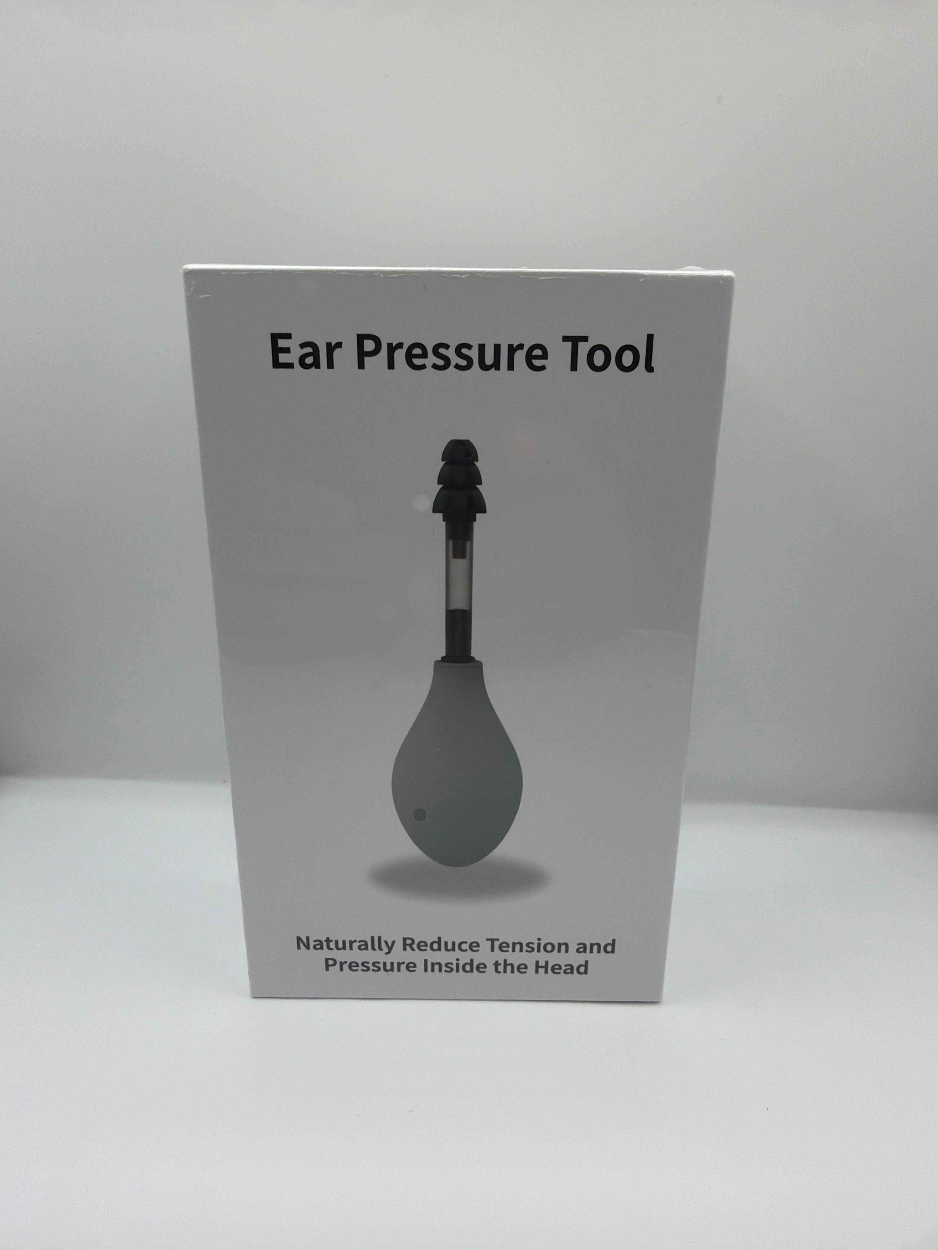 Ear Pressure Relief Tool with Manual Pressure Bulb
