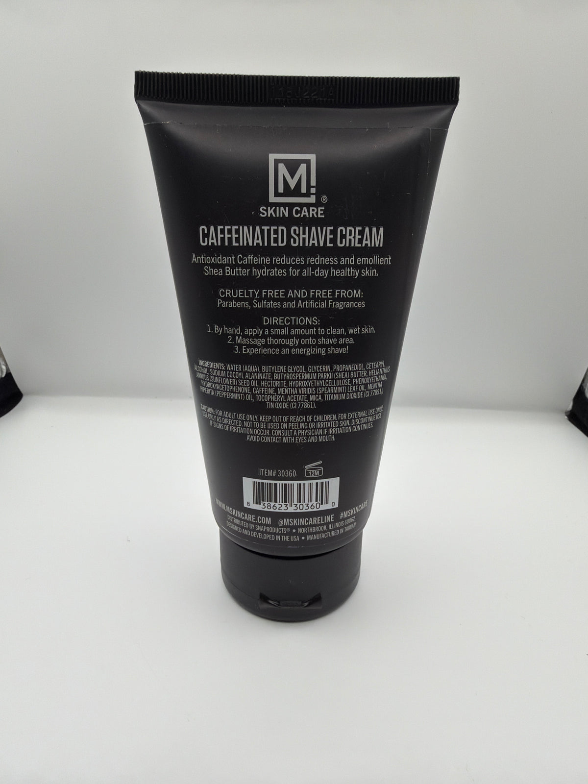 Caffeinated Shaving Cream