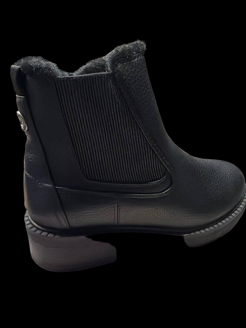 Matisse Women’s Black Pebbled Chelsea Ankle Boots