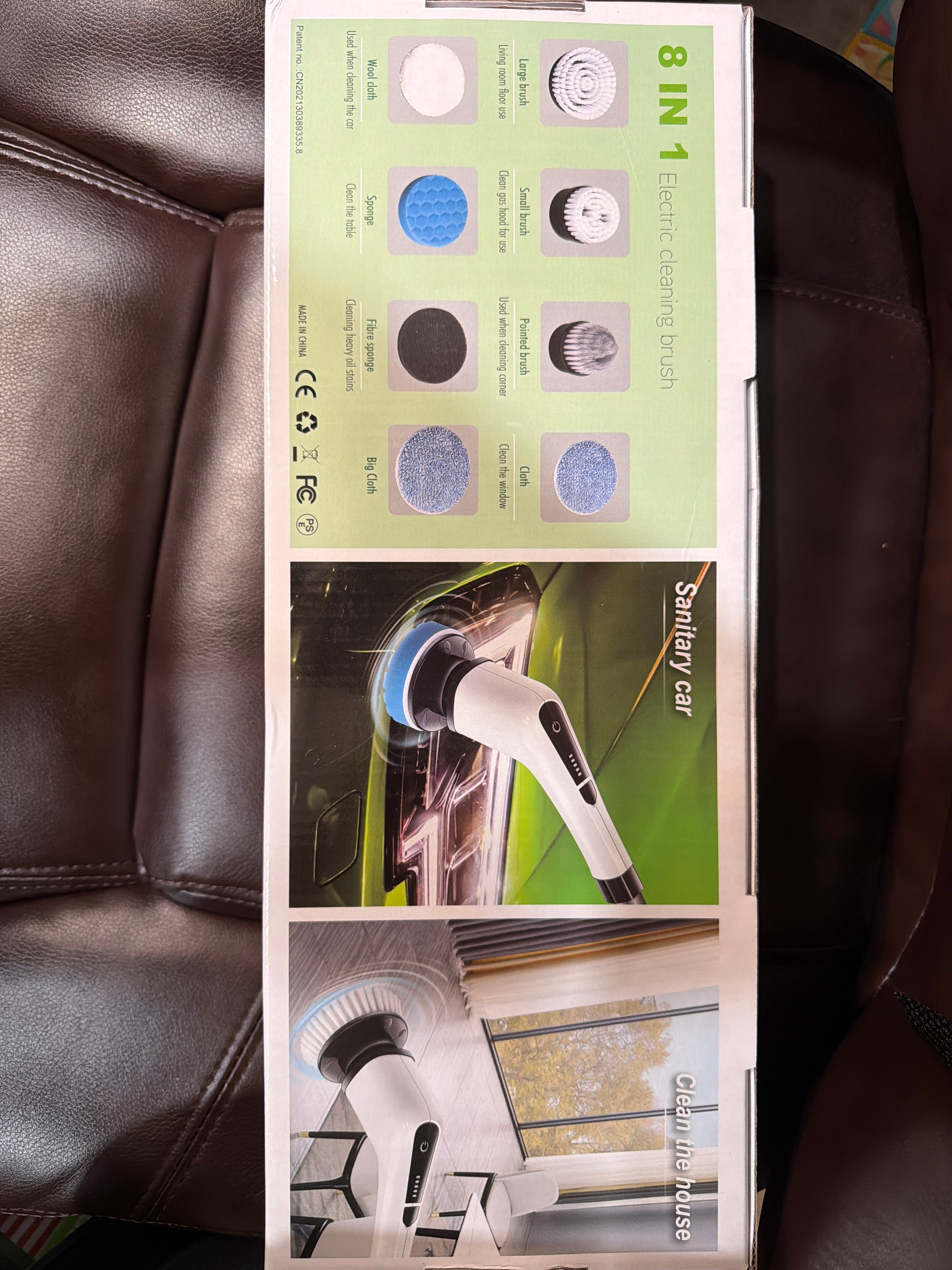 8 In 1 Electric Cleaning Brush