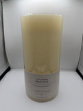 LED PILLAR CANDLES BLACK WICK