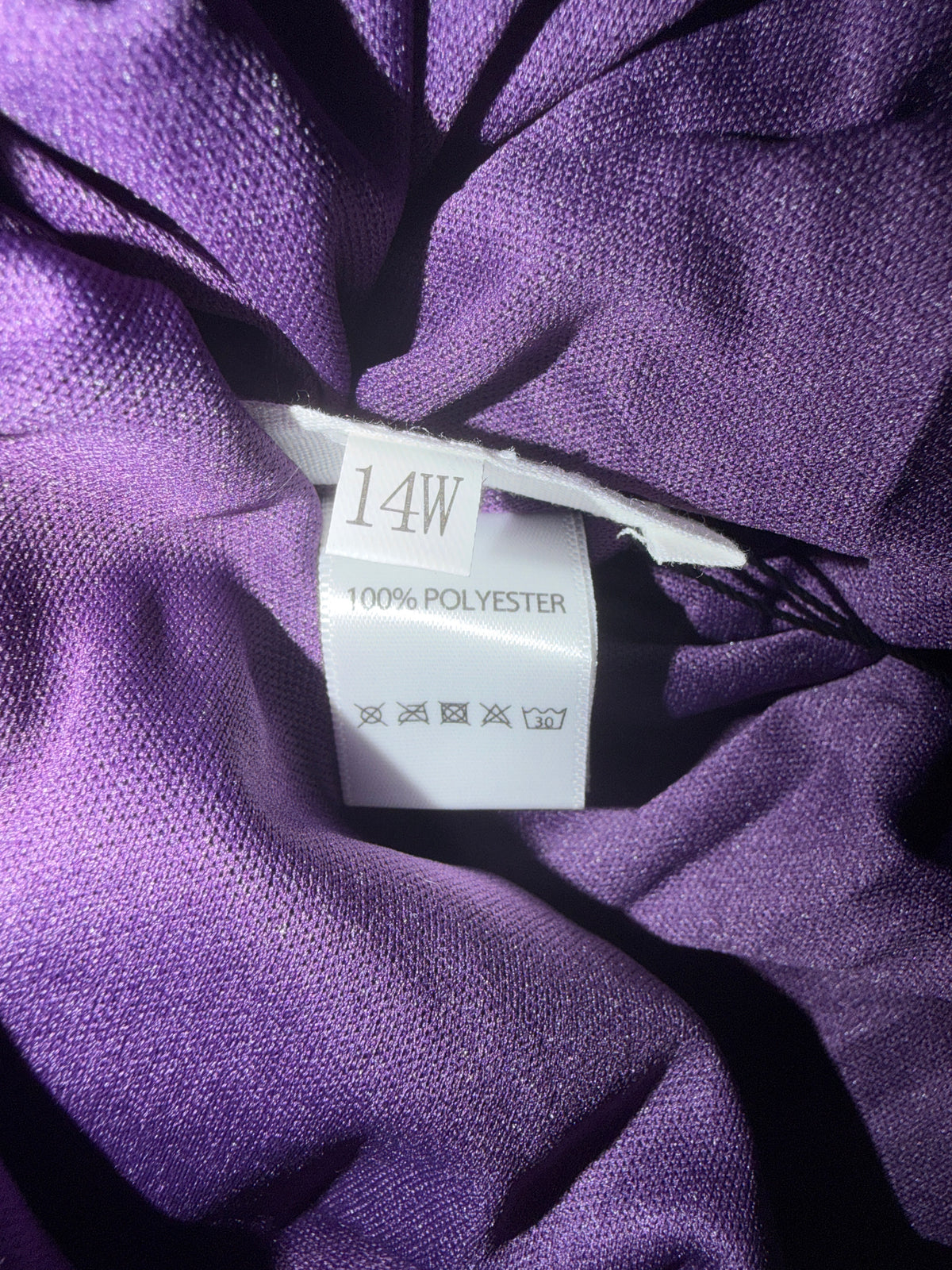 Women’s Plum Purple Flutter-Sleeve Maxi Dress