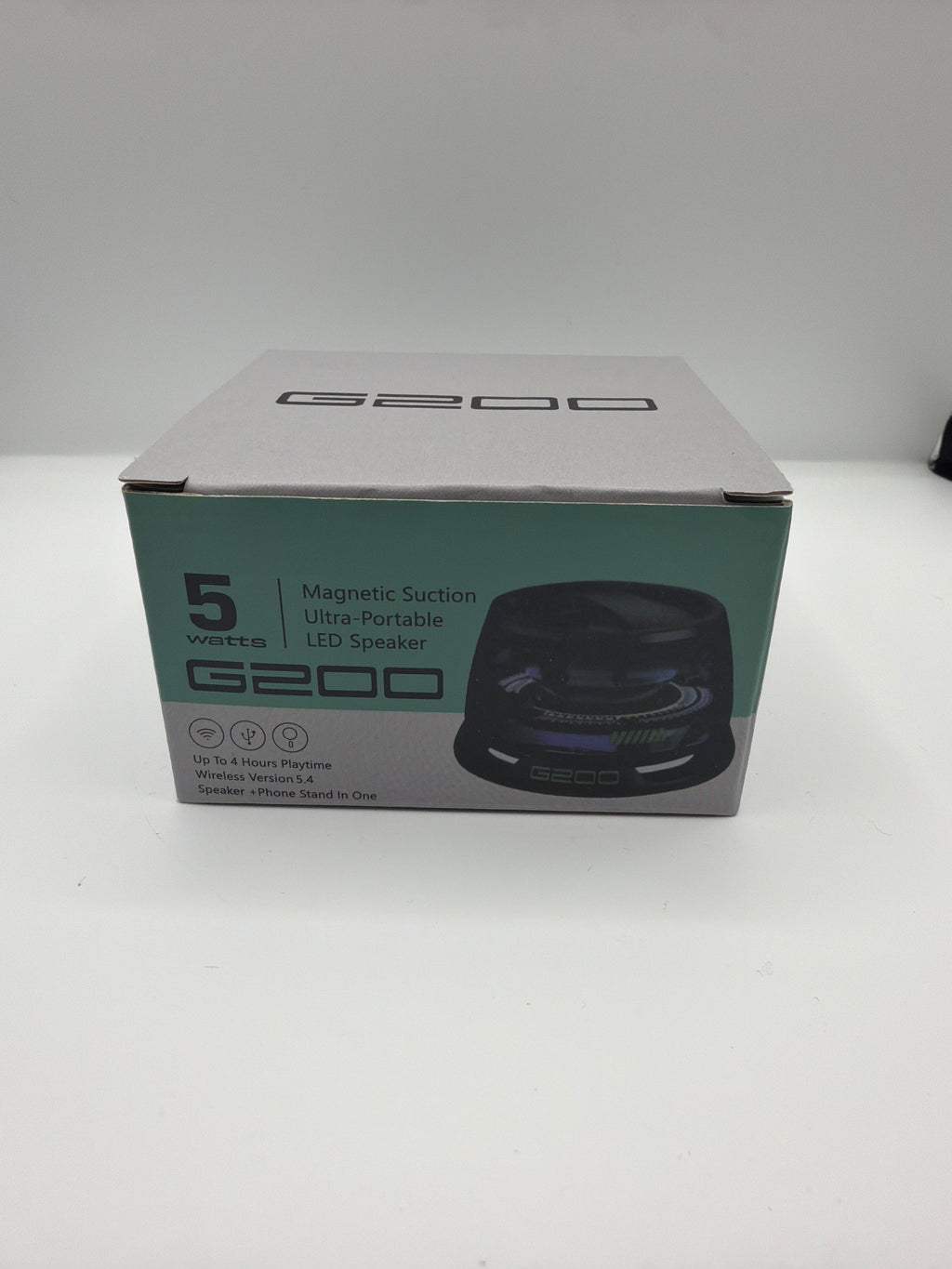 Magnetic suction Ultra Portable LED SPEAKER