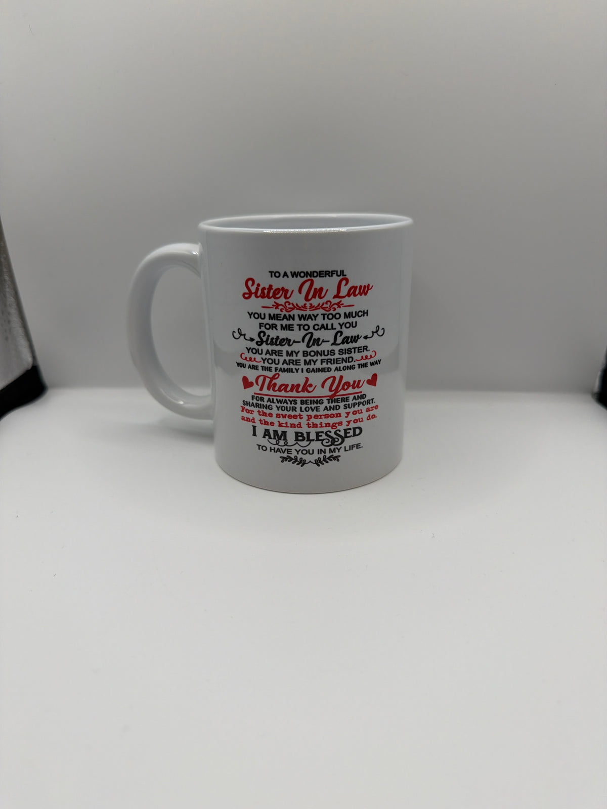 Sister-in-Law Gift Coffee Mug – Thank You Gift