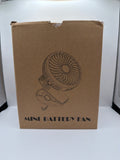 Mini Battery-Powered Clip-On Portable Fan