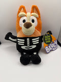 Bluey's Halloween Bingo Glow-In-The-Dark Skeleton Costume Plush, 7.5" x 4.5"
