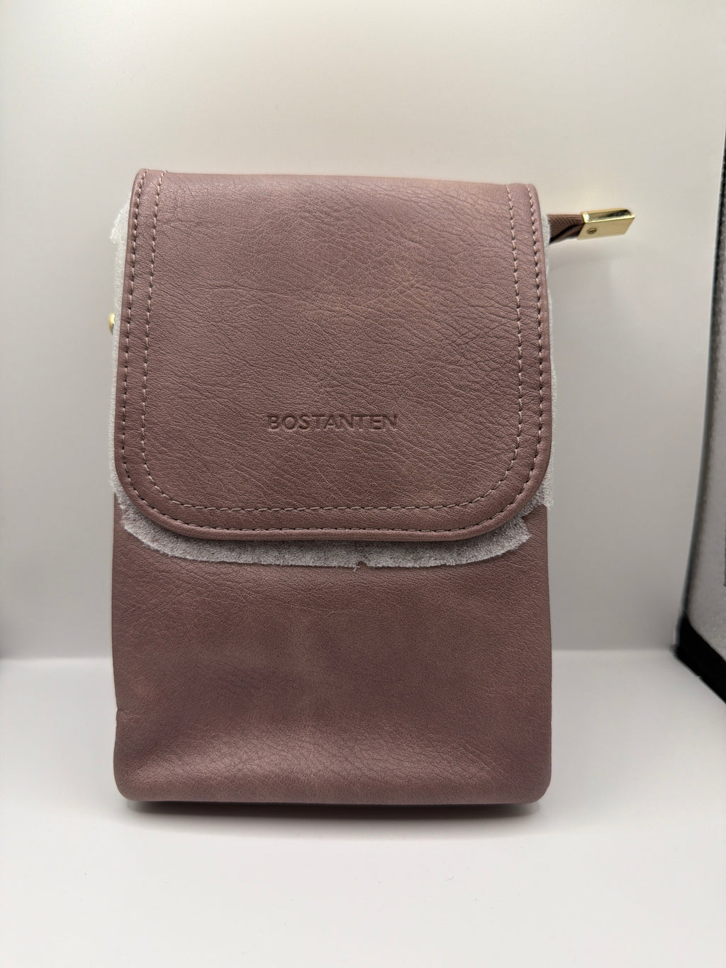 BOSTANTEN Small Crossbody Phone Bag – Dusty Rose/Mauve
