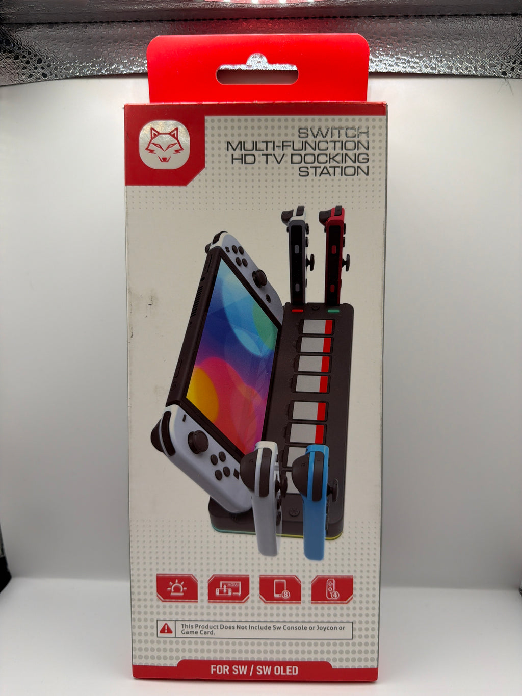 Nintendo Switch Multi-Function HD TV Docking Station – Game & Joy-Con Organizer