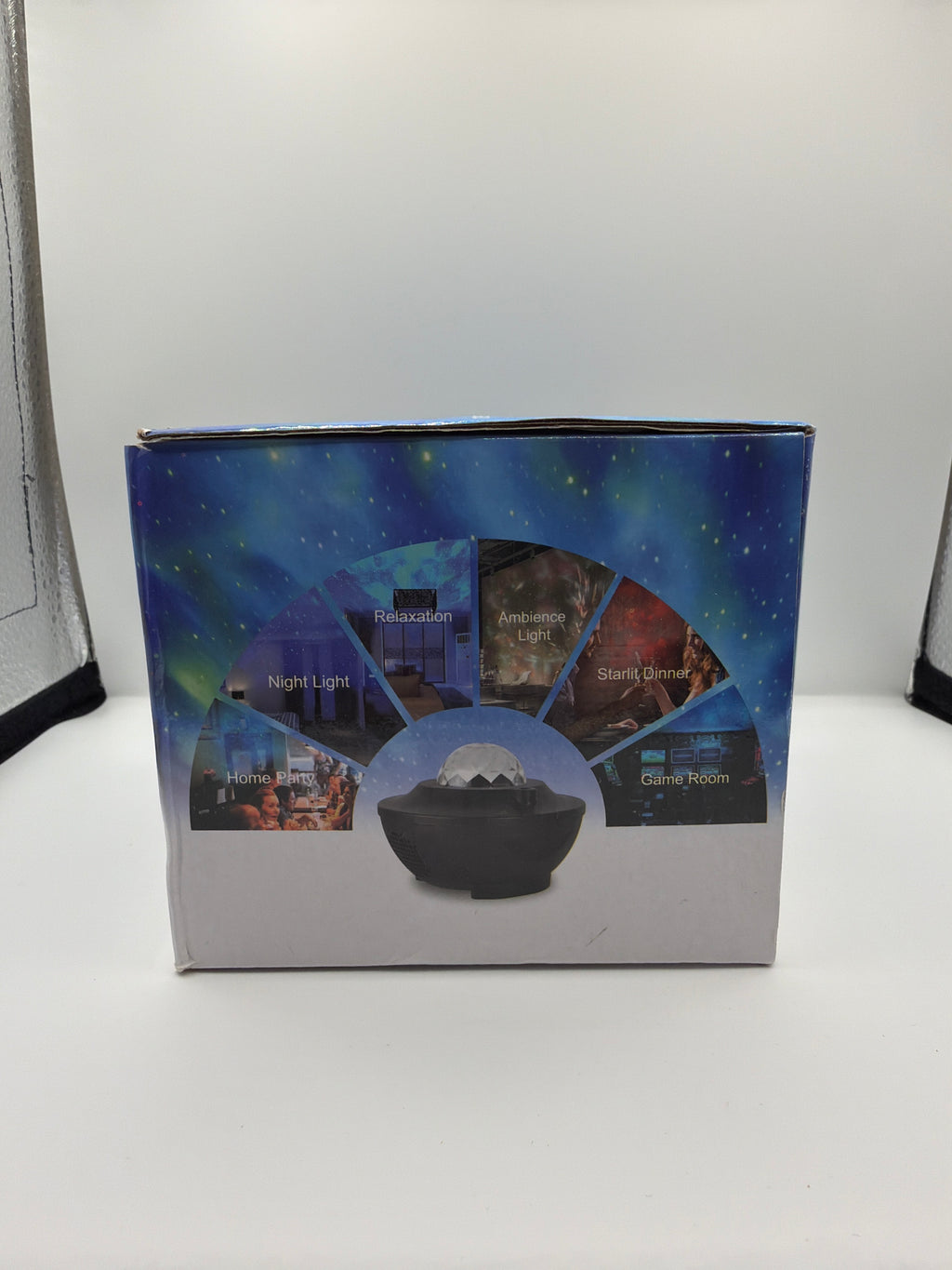 Starry Projector Light – Galaxy Night Light & Ambient Room Projector