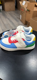 Kids’ Multicolor Low-Top Sneakers – Size 12 – New