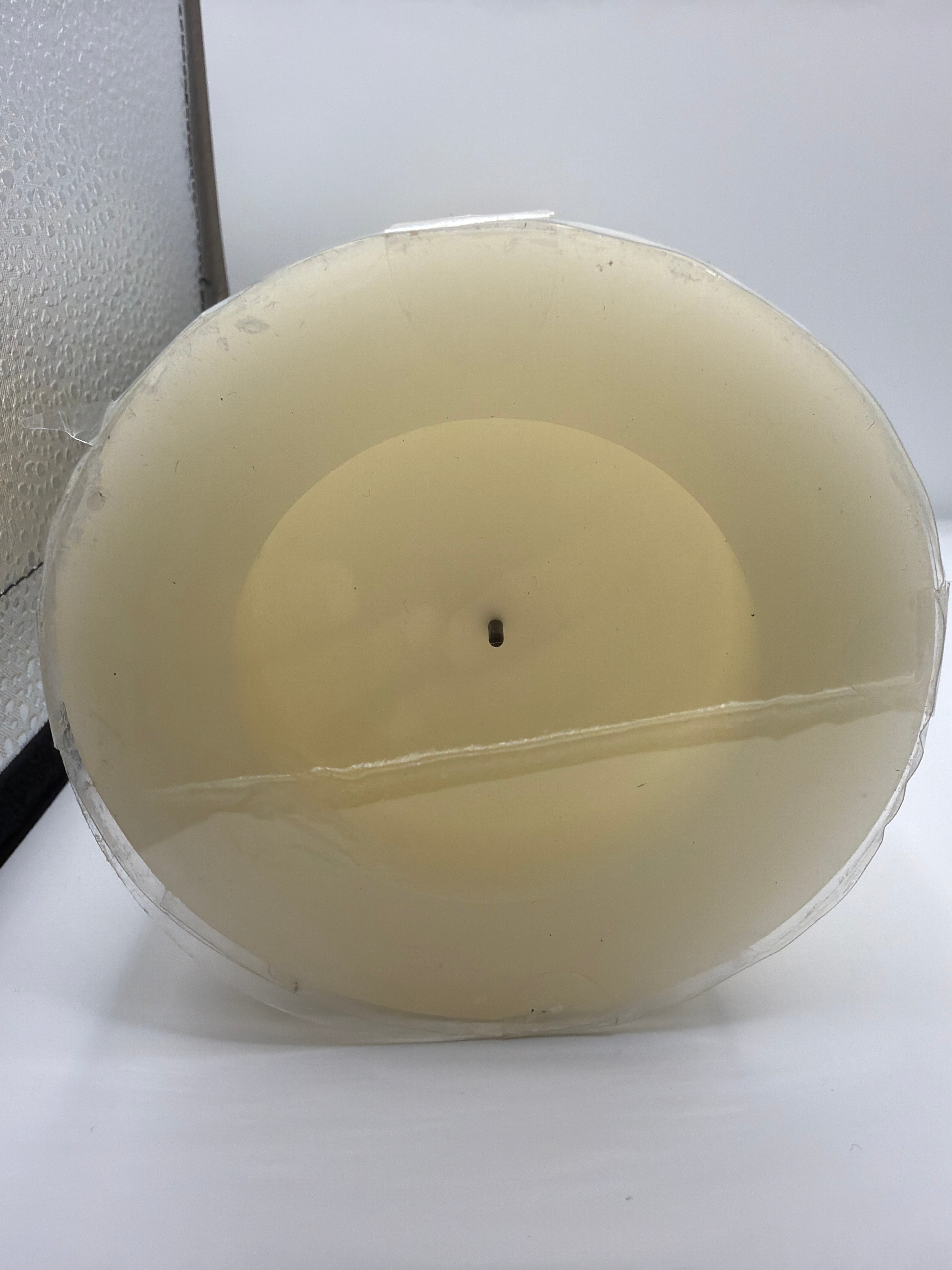 LED PILLAR CANDLES BLACK WICK