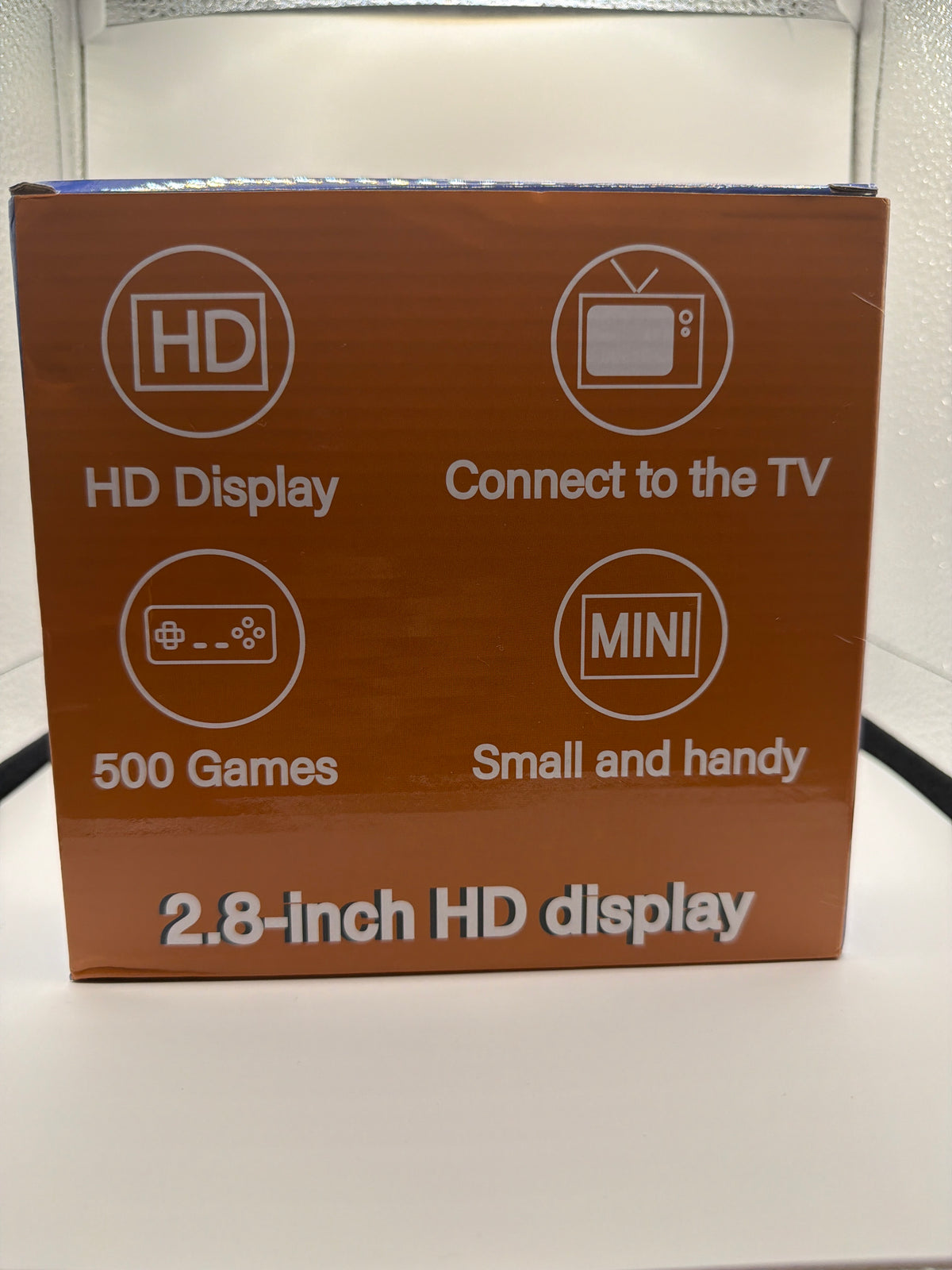 Retro Handheld Game Console – 500 Built-In Games – 2.8” HD Display