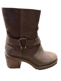 Bella Vita Women’s Taupe Suede Harness Ankle Boot
