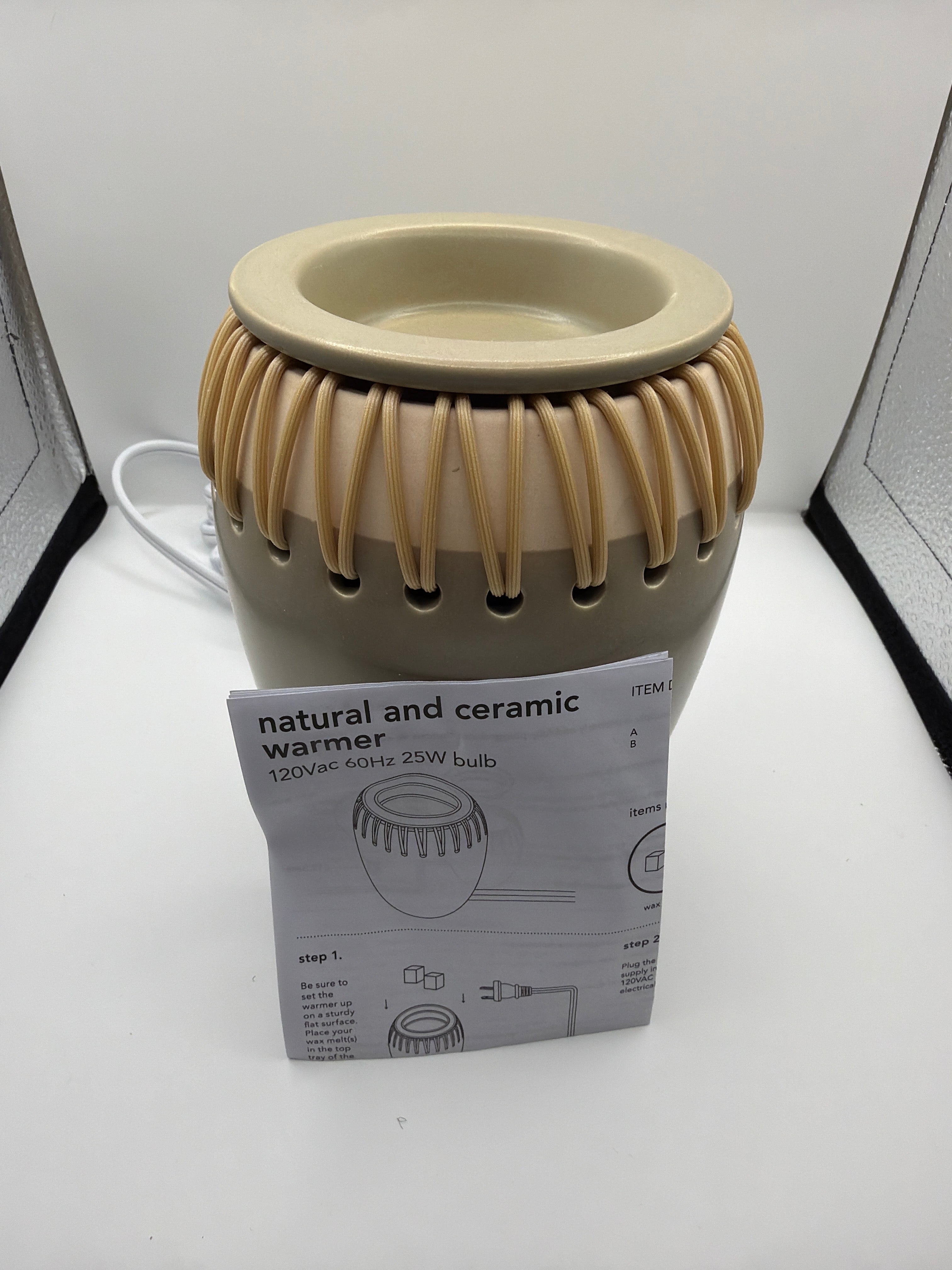 Natural and Ceramic Warmer