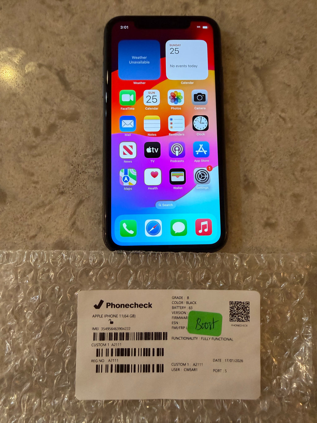IPhone 11 128GB Boost Mobile Carrier