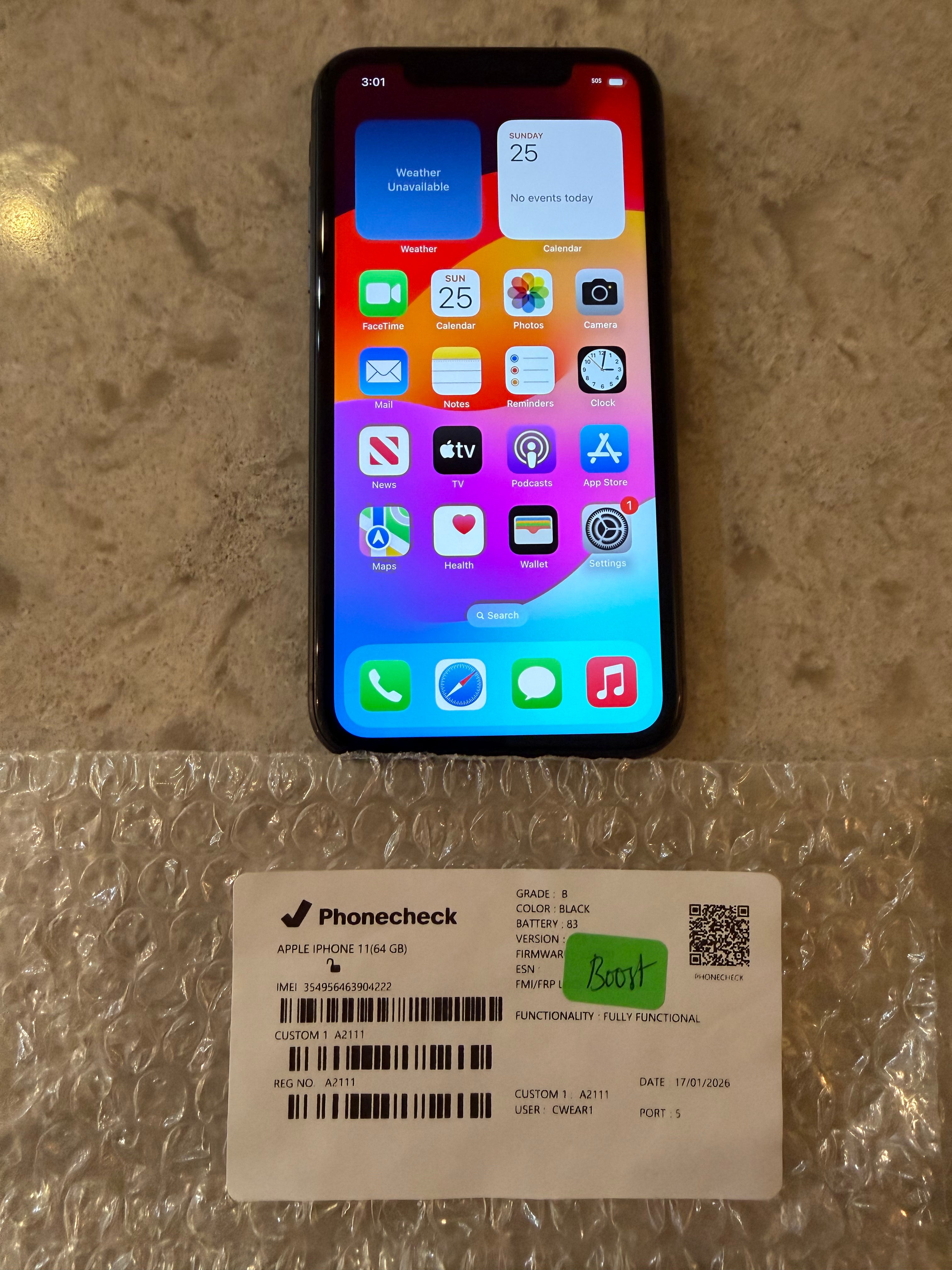 IPhone 11 128GB Boost Mobile Carrier