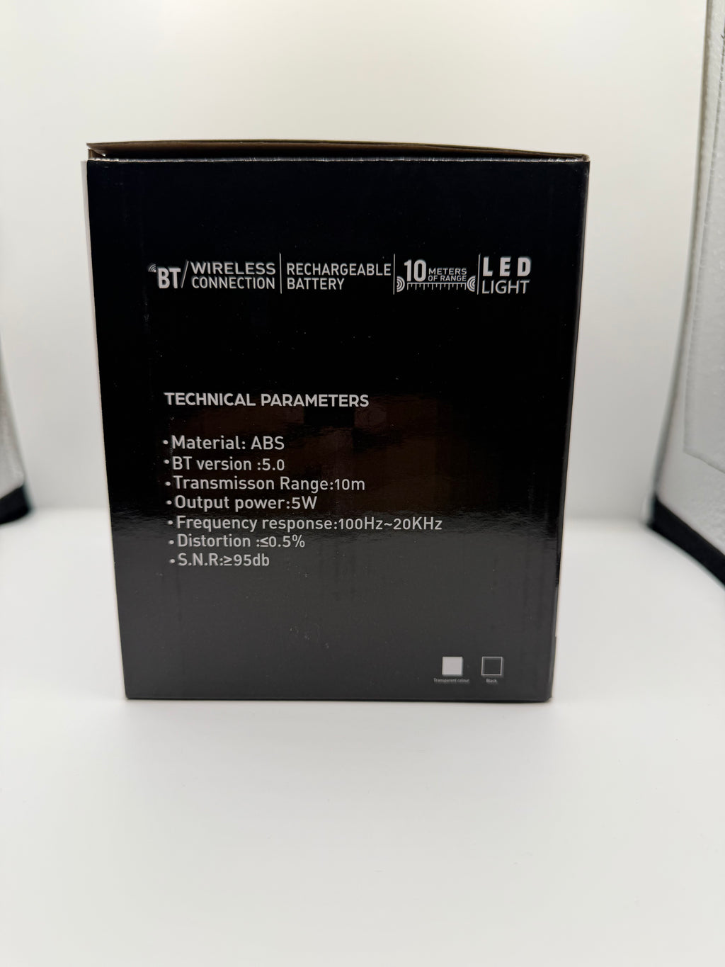 Big Diamond Smart LED Bluetooth 5.0 Wireless Speaker – Rechargeable