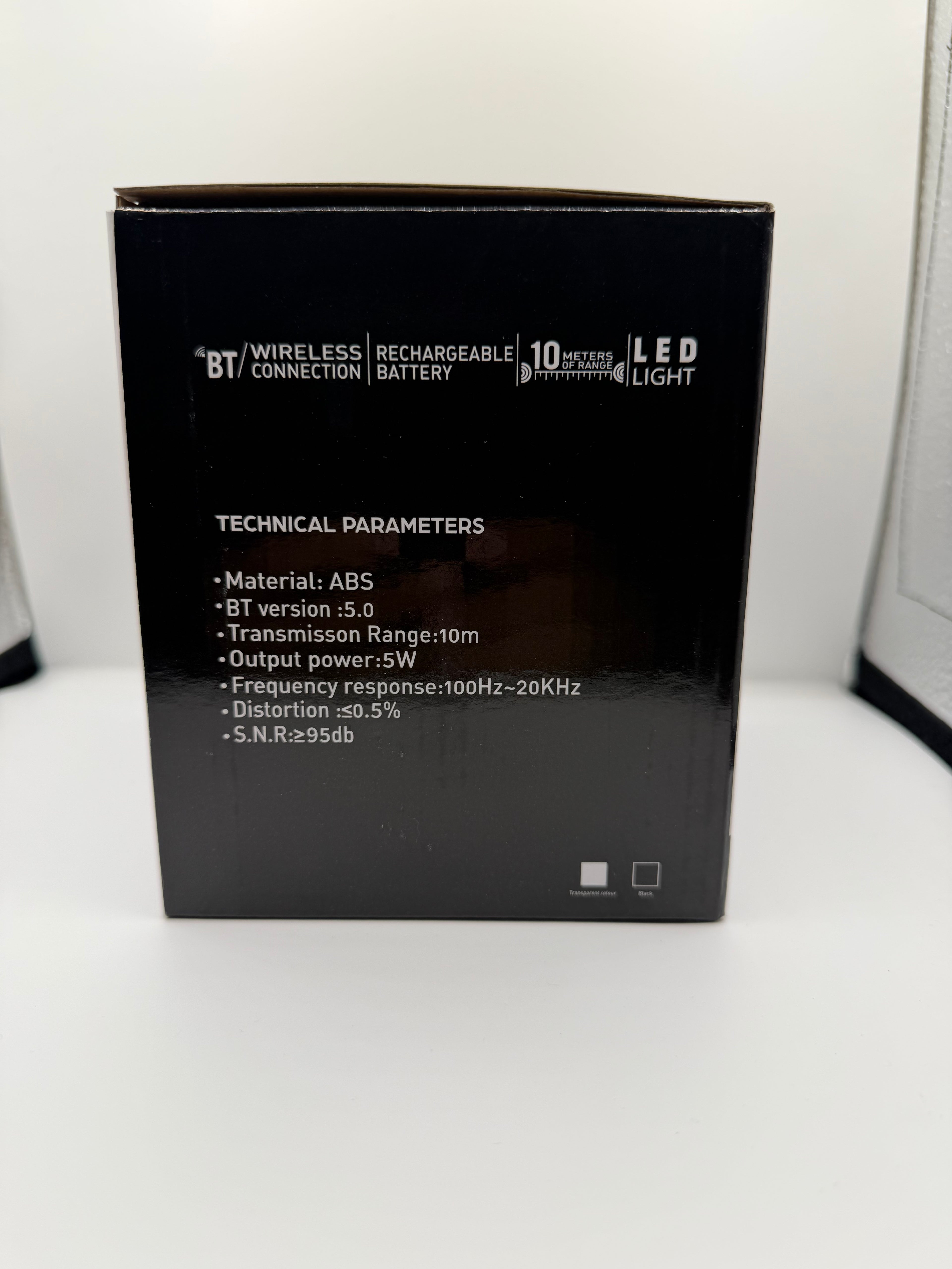 Big Diamond Smart LED Bluetooth 5.0 Wireless Speaker – Rechargeable