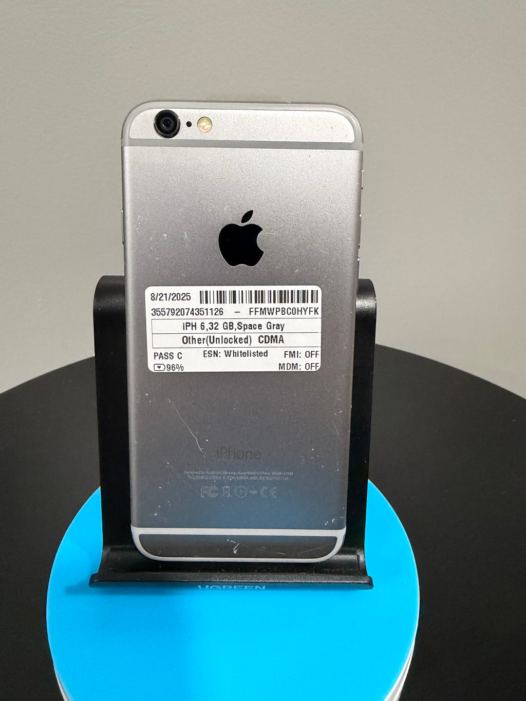 IPHONE 6 32 GB SPACE GREY UNLOCKED